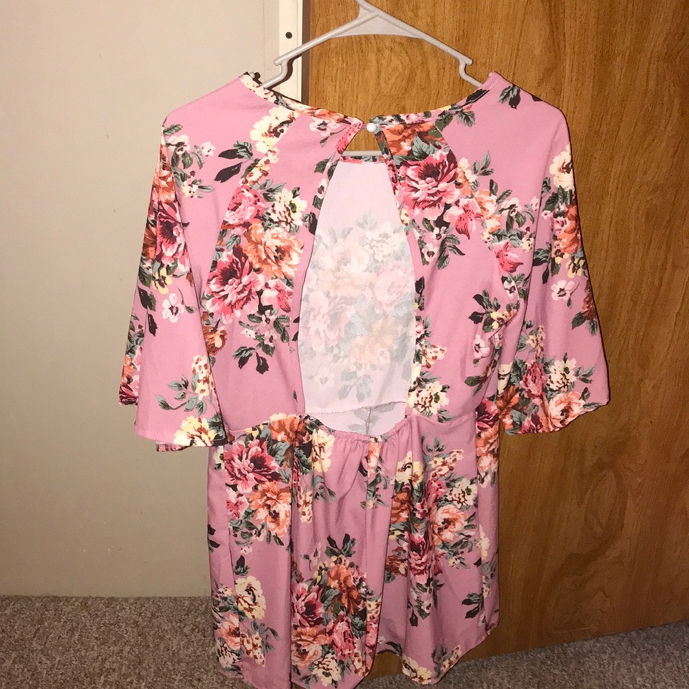 Open back romper - Picture 2 of 2